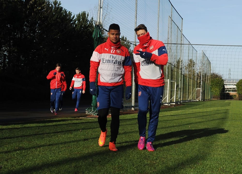 Serge Gnabry and Ozil back Arsenal