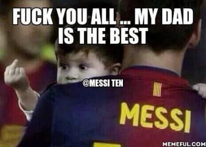 Lionel Messi' son